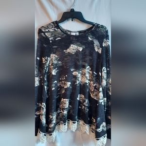 Camo blouse